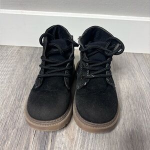 Black Suede Ankle Boots